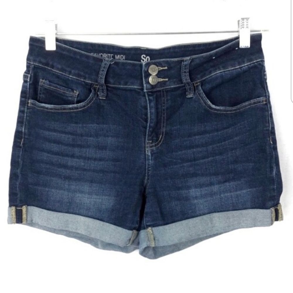 So MiDi Denim Shorts